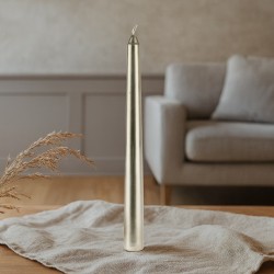 Свеча KOOPMAN DINNER CANDLES 4PC 30CM GOLD (150026) (ACB101420)