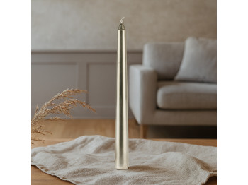 Candle KOOPMAN DINNER CANDLES 4PC 30CM GOLD (150026) (ACB101420)