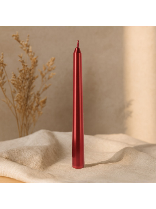 Свеча KOOPMAN DINNER CANDLES 4PC 30CM RED (248341) (ACB101440)