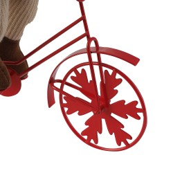 Новогодные декоративные аксессуары KOOPMAN DOG W BIKE DECO 42CM 2ASS (202770) (ANT001780)
