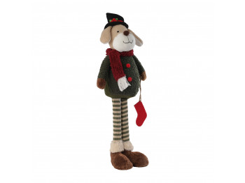 N/y decorate objects KOOPMAN DOG W SOCK DECO STANDING 65CM (203449) (ANT001800)