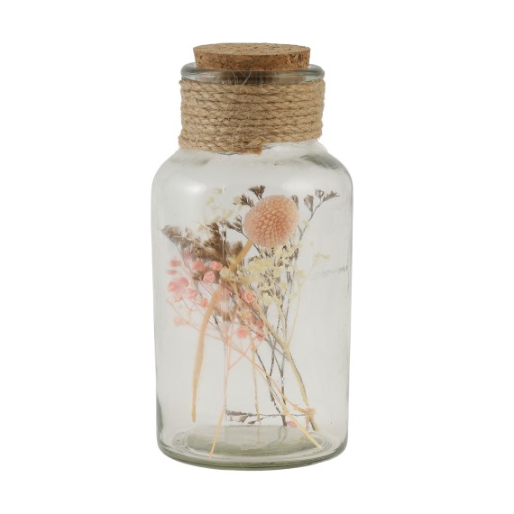 Ծաղիկներ KOOPMAN FLOWERS IN BOTTLE 16CM 2ASS (824128) (HZ1950560)