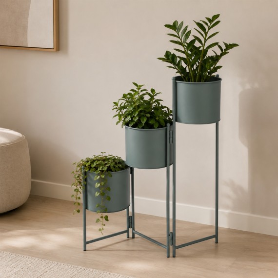Decorative objects KOOPMAN FLOWER POTS METAL 51X20X64 (AKF100790)