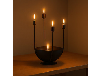 Մոմակալ KOOPMAN FOR 4 CANDLES (ACC697210)