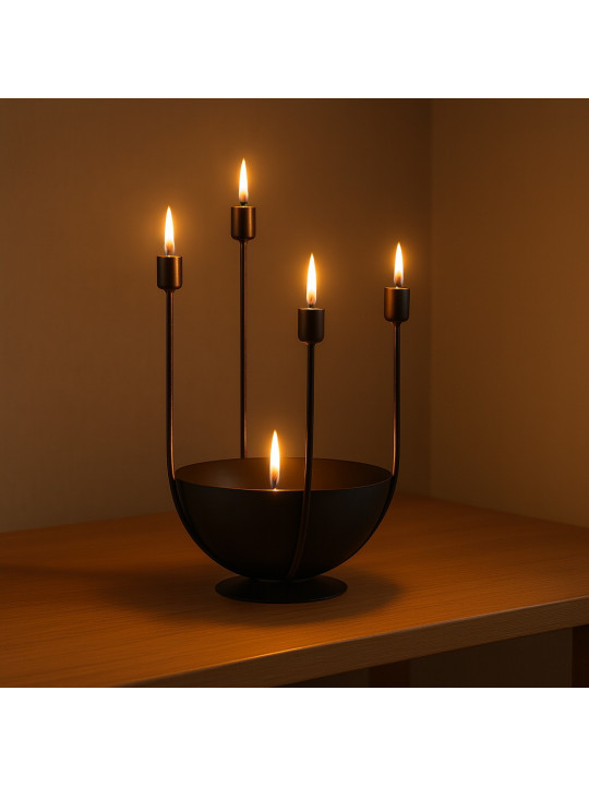 Candlestick KOOPMAN FOR 4 CANDLES (ACC697210)