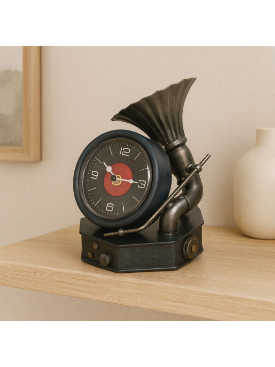 Սեղանի ժամացույց KOOPMAN GRAMOPHONE (Y36300130)