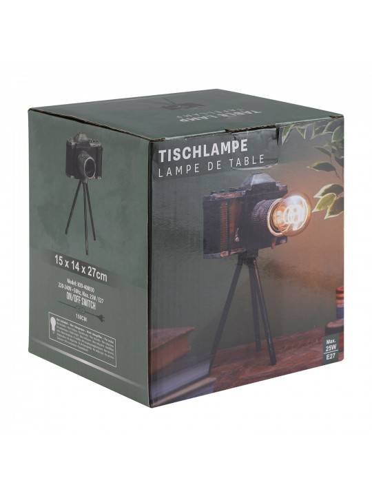 Ночник KOOPMAN TABLE LAMP CAMERA 15X14X27CM (HX9400030)