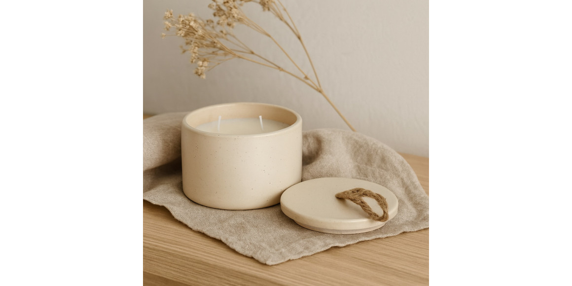Candle KOOPMAN IN PORCELAIN BOX (095004680)