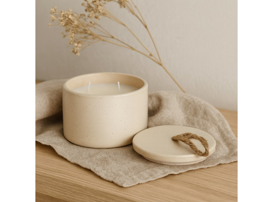 Candle KOOPMAN IN PORCELAIN BOX (095004680)