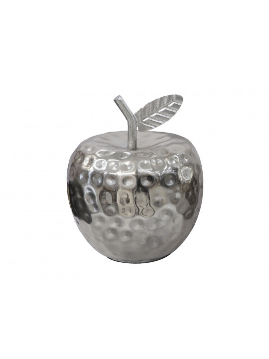 Decorate objects KOOPMAN APPLE AND PEAR 21X10CM SILVER A68100600
