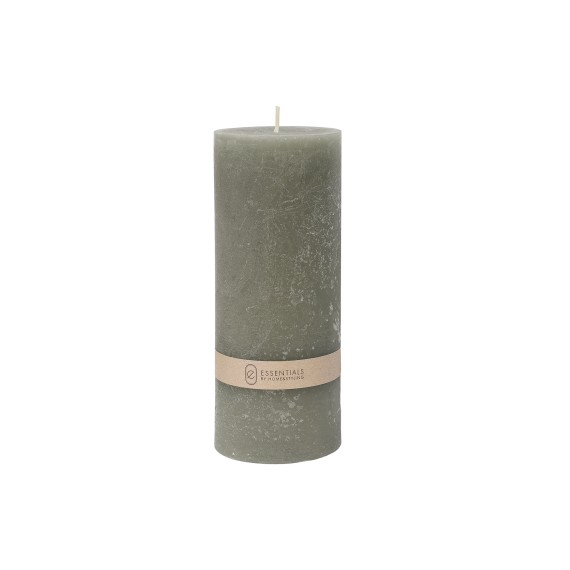 Candle KOOPMAN PILLAR 7X17CM MID GREY (420007120)