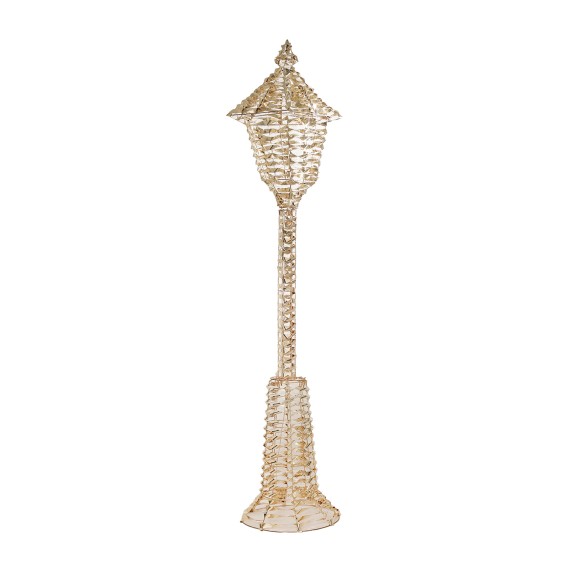 Ամանորյա դեկորատիվ առարկաներ KOOPMAN LANTERN 140CM WITH LED GOLD (066464) (AMZ112320)