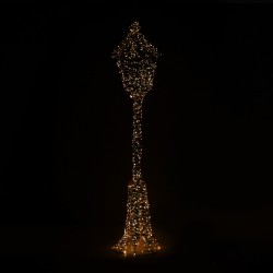Новогодные декоративные аксессуары KOOPMAN LANTERN 140CM WITH LED GOLD (066464) (AMZ112320)