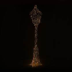 Ամանորյա դեկորատիվ առարկաներ KOOPMAN LANTERN 140CM WITH RAINBOW LED (066808) (AMZ112520)