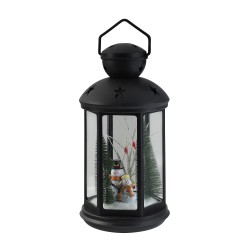 Ամանորյա դեկորատիվ առարկաներ KOOPMAN LANTERN 43CM WITH XMAS SCENE (277009) (ANX000200)
