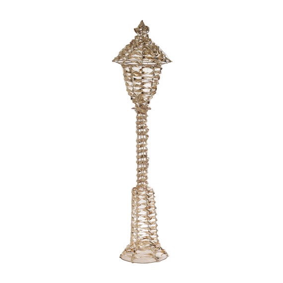Ամանորյա դեկորատիվ առարկաներ KOOPMAN LANTERN 90CM WITH LED GOLD (066440) (AMZ112310)