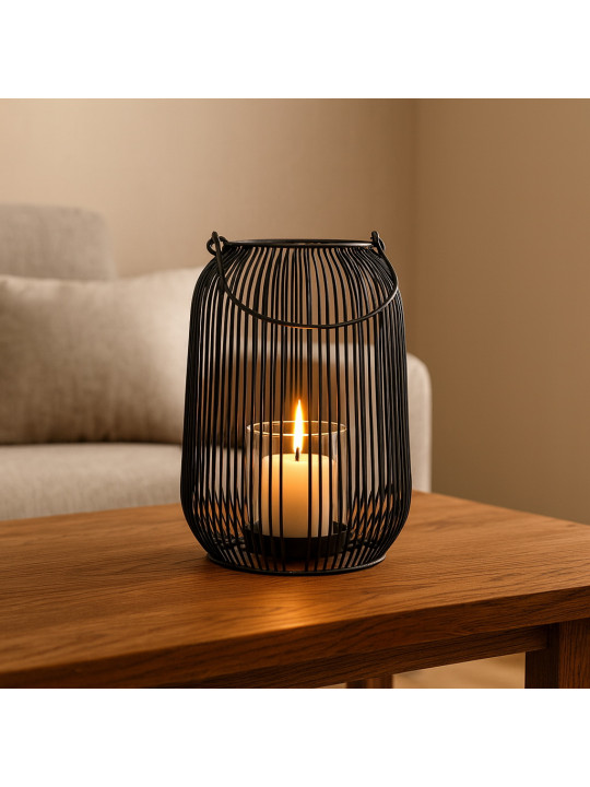 Մոմակալ KOOPMAN LANTERN METAL 15X21CM (QD1000100)