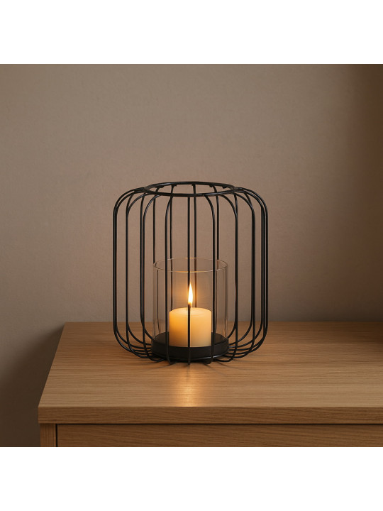 Մոմակալ KOOPMAN LANTERN METAL 20.5CM (QD1000140)