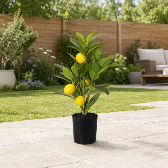 Decorative trees KOOPMAN LEMON TREE IN POT 43CM (NB1720400)