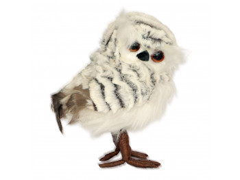 Ամանորյա դեկորատիվ առարկաներ KOOPMAN OWL STANDING 21CM 2ASS (779630) (HC4611850)