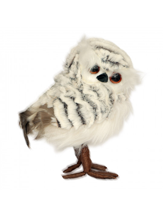 Ամանորյա դեկորատիվ առարկաներ KOOPMAN OWL STANDING 21CM 2ASS (779630) (HC4611850)