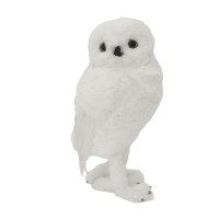 Ամանորյա դեկորատիվ առարկաներ KOOPMAN OWL STANDING 31CM WHITE 2ASS (649971) (YZB010250)