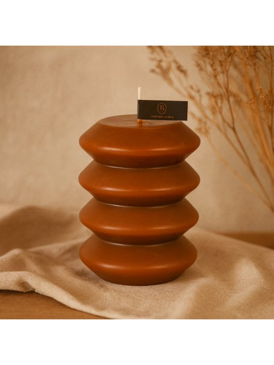 Свеча KOOPMAN PILLAR 10CM 3ASS CLR (ACC309900)