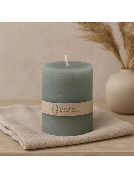 Մոմ KOOPMAN PILLAR 6X8CM GREY (420007090)