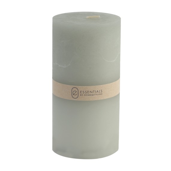 Свеча KOOPMAN CANDLE PILLAR 7X14CM GREY (TL3300140)