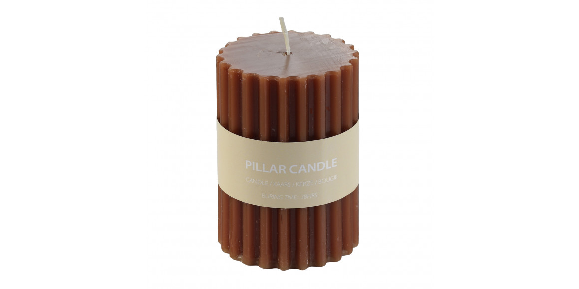 Свеча KOOPMAN PILLAR CANDLE 100MM 4ASS (161206) (ACC360210)