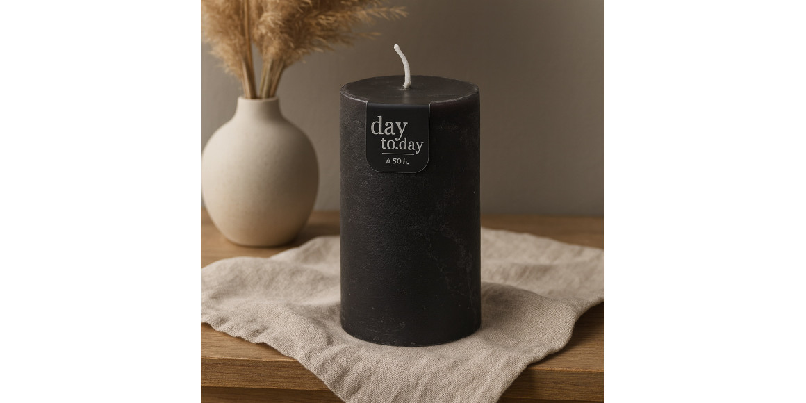 Свеча KOOPMAN PILLAR CANDLES RUSTIC 13CM 3ASS (105026) (ACC340230)