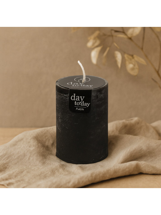 Candle KOOPMAN PILLAR CANDLES RUSTIC 95MM 3ASS (231657) (ACC340220)