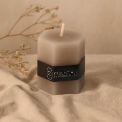 Candle KOOPMAN PILLAR HEXAGON 4X5CM 3A (068215) (420213420)