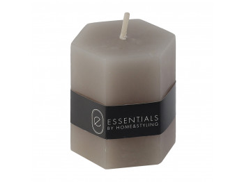 Candle KOOPMAN PILLAR HEXAGON 4X5CM 3A (068215) (420213420)