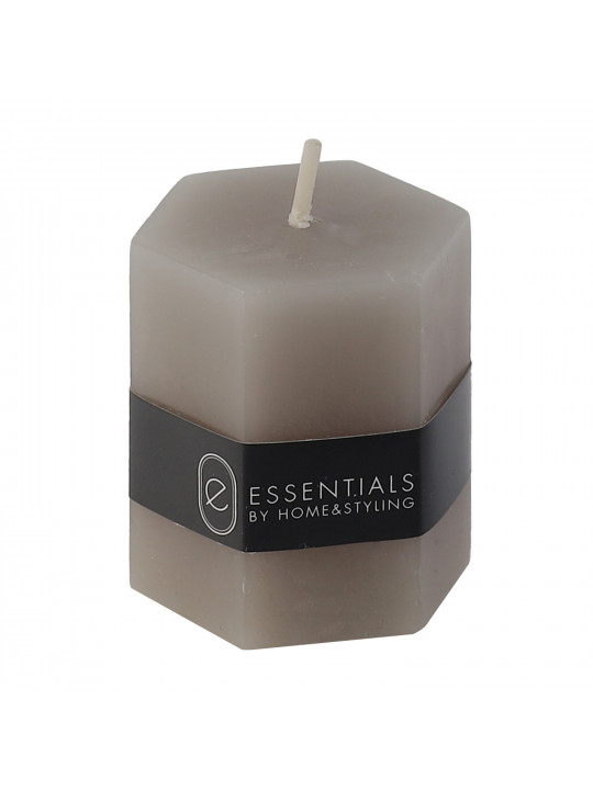 Candle KOOPMAN PILLAR HEXAGON 4X5CM 3A (068215) (420213420)