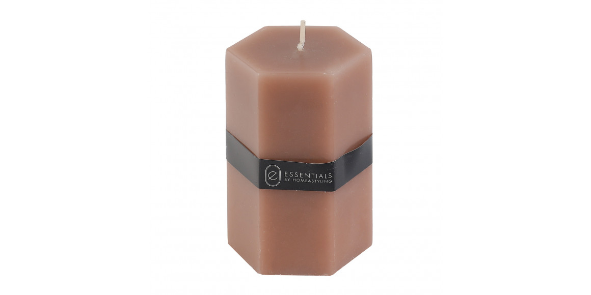 Մոմ KOOPMAN PILLAR HEXAGON 7X10CM 3 (068284) (420213440)