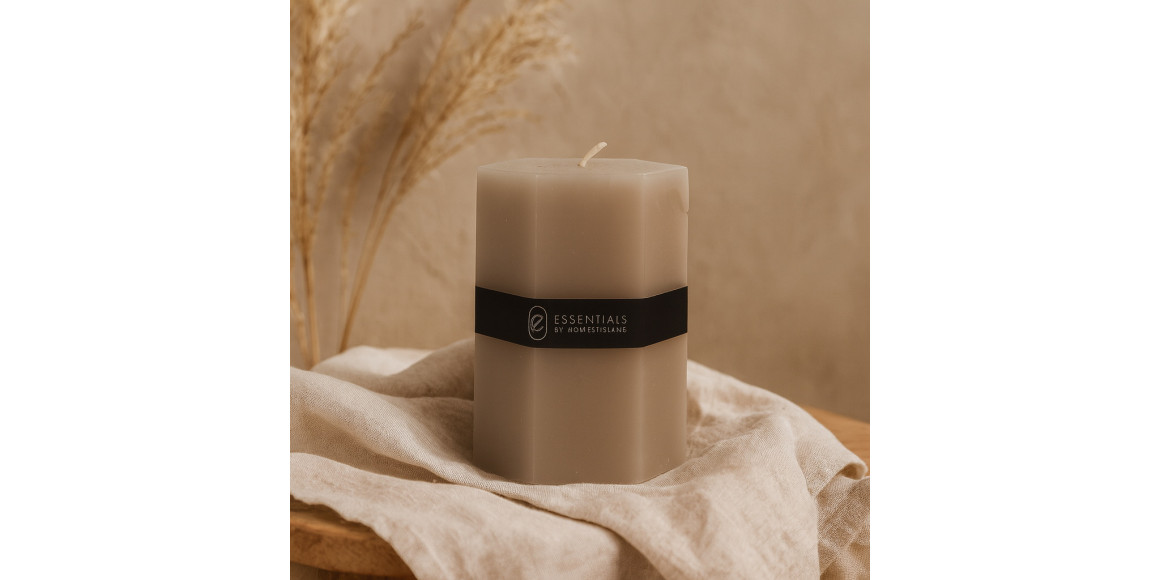 Свеча KOOPMAN PILLAR HEXAGON 7X10CM 3 (068383) (420213450)