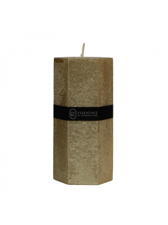 Candle KOOPMAN PILLAR HEXAGON 7X14CM 3 (068444) (420213460)
