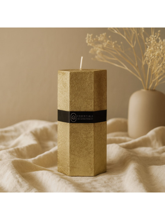 Свеча KOOPMAN PILLAR HEXAGON 7X14CM 3 (068444) (420213460)