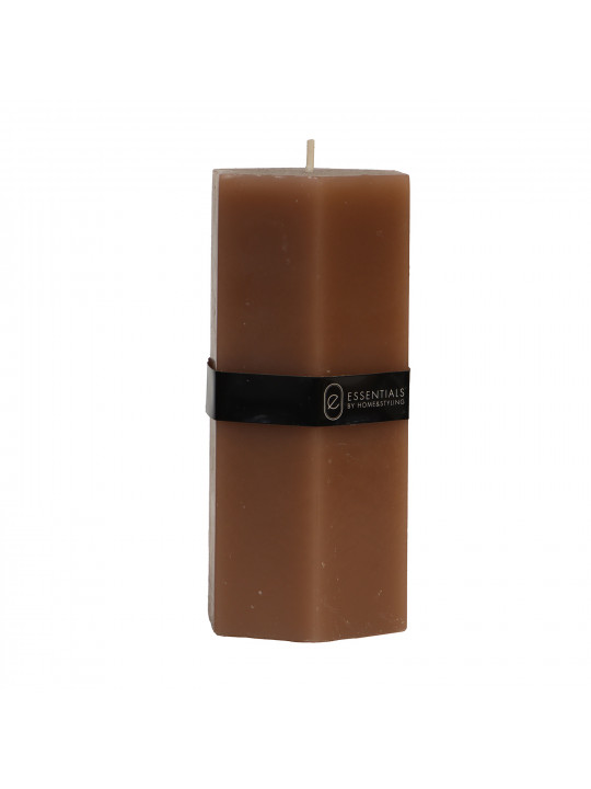 Candle KOOPMAN PILLAR HEXAGON 7X14CM 3 (068536) (420213480)