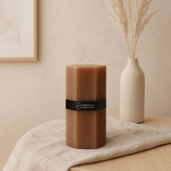 Свеча KOOPMAN PILLAR HEXAGON 7X14CM 3 (068536) (420213480)
