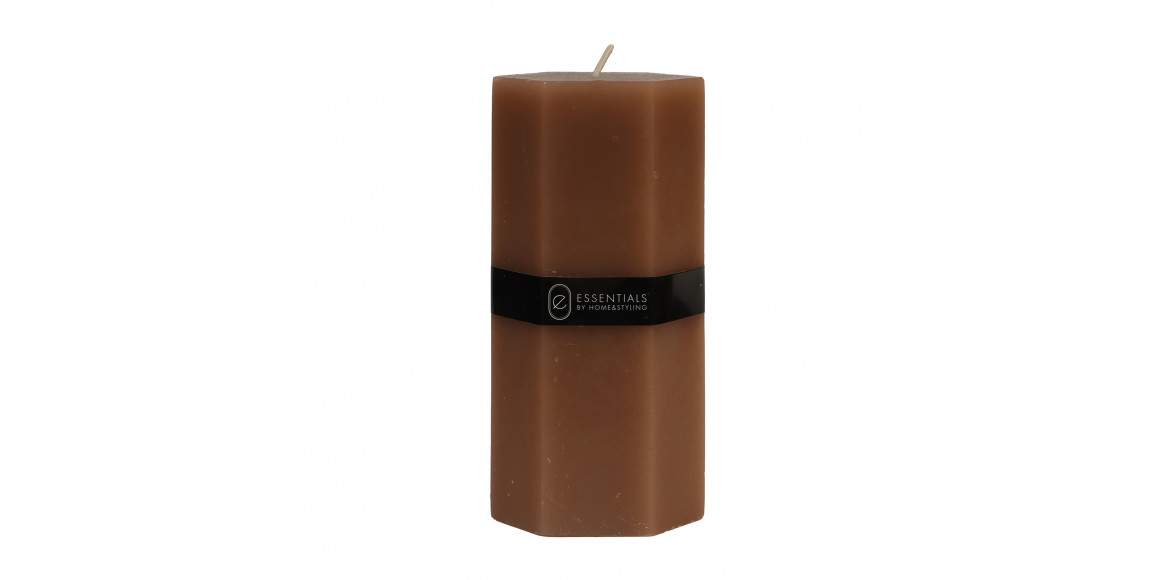 Candle KOOPMAN PILLAR HEXAGON 7X14CM 3 (068536) (420213480)