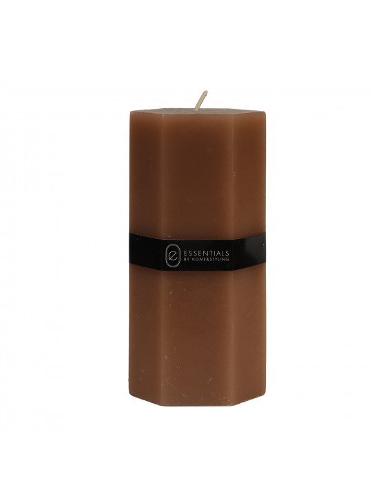 Candle KOOPMAN PILLAR HEXAGON 7X14CM 3 (068536) (420213480)