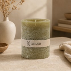 Candle KOOPMAN PILLAR CANDLE 65X88MM 4ASS (980012) (420902030)