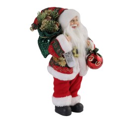N/y decorate objects KOOPMAN SANTA LED 30CM TRADITIONAL (644426) (ATK000540)