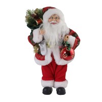 N/y decorate objects KOOPMAN SANTA LED 30CM TRADITIONAL (644426) (ATK000540)