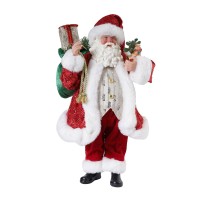 N/y decorate objects KOOPMAN SANTA NTANDING 38CM RED 2ASS (643009) (ATK000440)