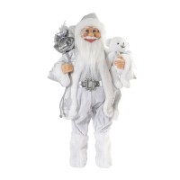 N/y decorate objects KOOPMAN SANTA NTANDING LED 60CM SILVER (644044) (ATK000520)