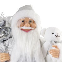 N/y decorate objects KOOPMAN SANTA NTANDING LED 60CM SILVER (644044) (ATK000520)