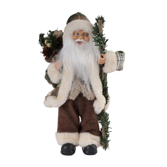 Ամանորյա դեկորատիվ առարկաներ KOOPMAN SANTA STANDING 30CM (199261) (ATK000140)